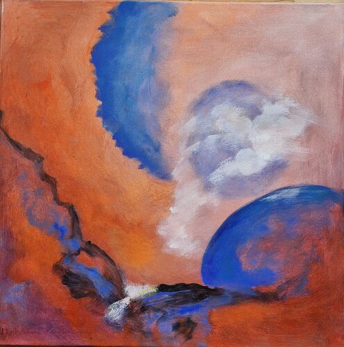 'The Infinitive Universe' by Aase Lind, Painting for Sale on Select
