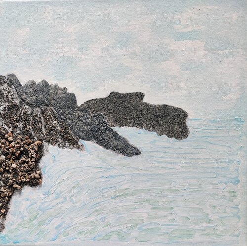 HOMENAJE A LA TIERRA 52.  Mallorca. Spain by JOAN PARRAMON, Painting for Sale on Select