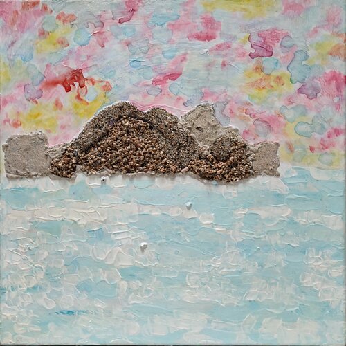 HOMENAJE A LA TIERRA 54.  Mallorca. Spain by JOAN PARRAMON, Painting for Sale on Select