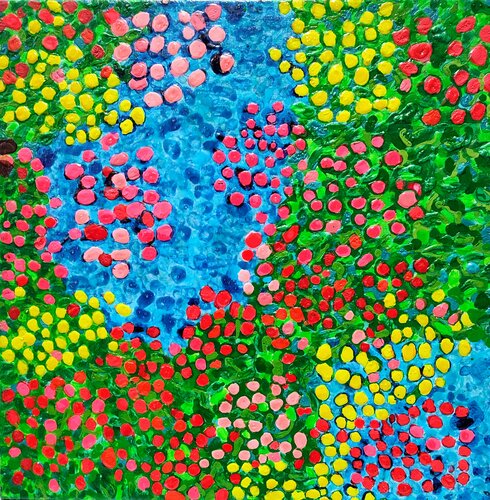 Cielo de Flores by JOAN PARRAMON, Painting for Sale on Select