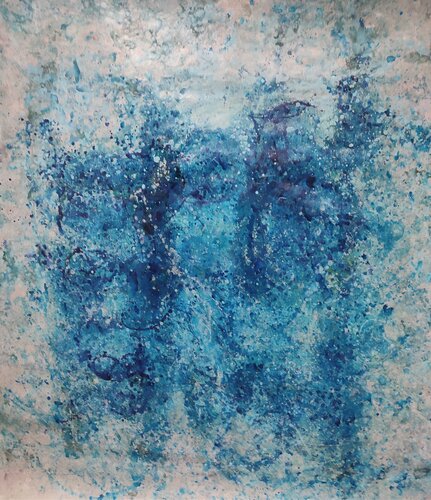 AZULES by JOAN PARRAMON, Painting for Sale on Select