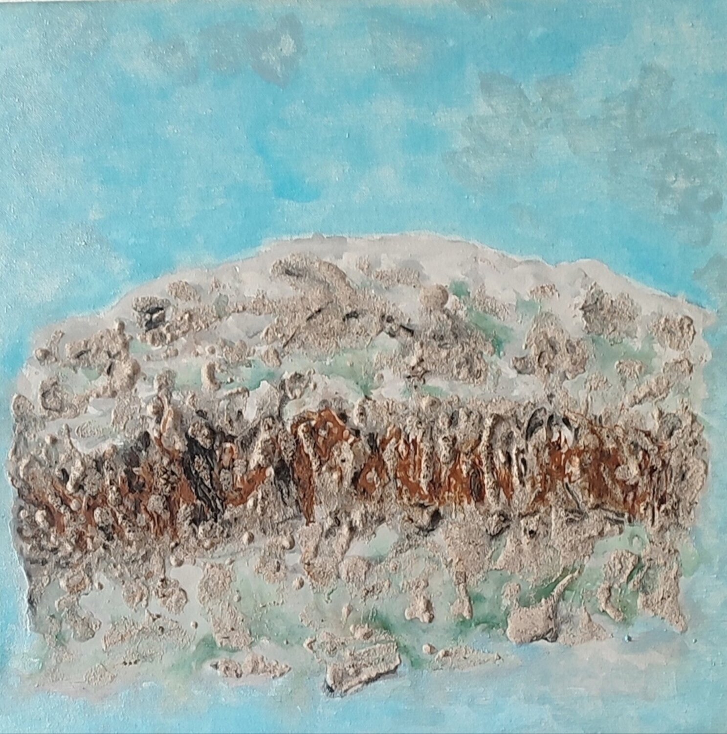 HOMENAJE A LA TIERRA 48. Mallorca. Spain JOAN PARRAMON Original painting for sale