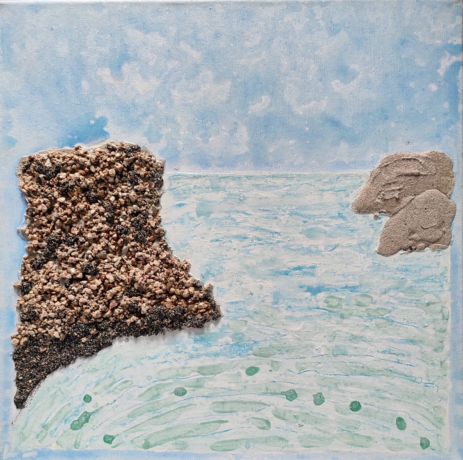HOMENAJE A LA TIERRA 50.  Mallorca. Spain JOAN PARRAMON Original painting for sale
