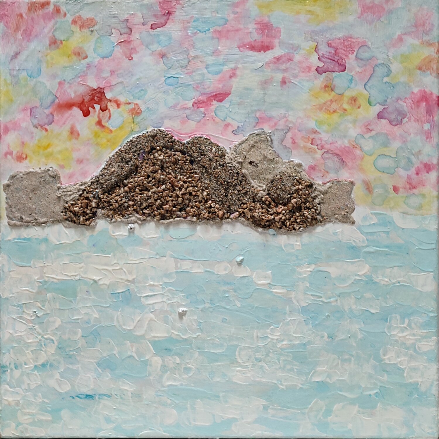 HOMENAJE A LA TIERRA 54.  Mallorca. Spain JOAN PARRAMON Original painting for sale
