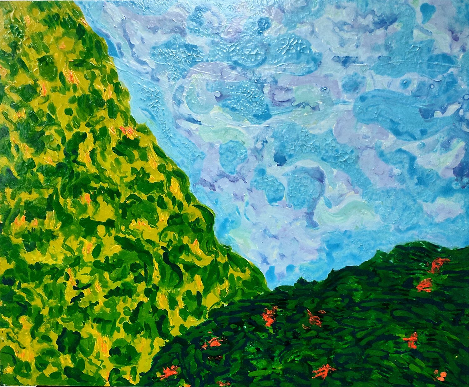 PAISAJE 2. 2025 JOAN PARRAMON Original painting for sale