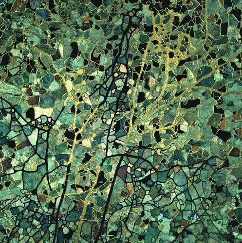 Lichen 3 by Sophie Cantou, Painting for Sale on Select