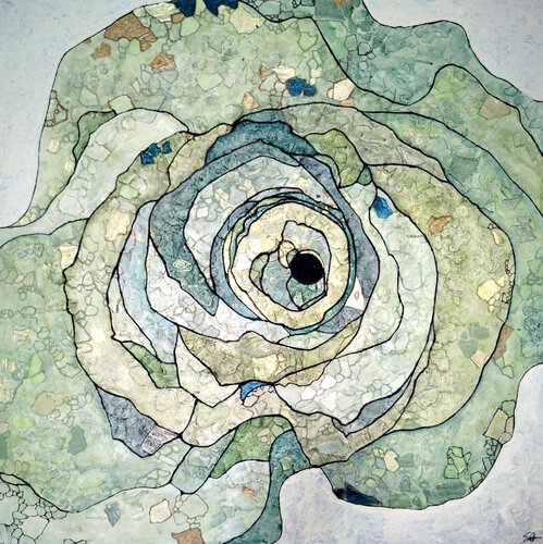 Efflorescence by Sophie Cantou, Painting for Sale on Select