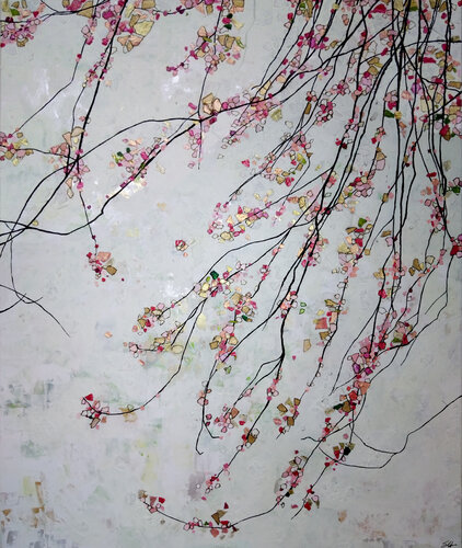 L'instant suspendu by Sophie Cantou, Painting for Sale on Select