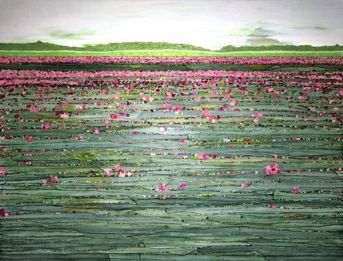 Lumières d'éveil by Sophie Cantou, Painting for Sale on Select