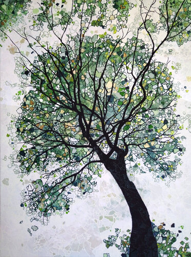 Refuge intemporel by Sophie Cantou, Painting for Sale on Select