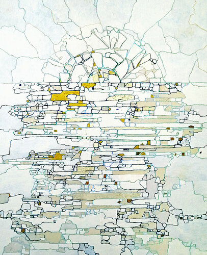 Un autre monde by Sophie Cantou, Painting for Sale on Select