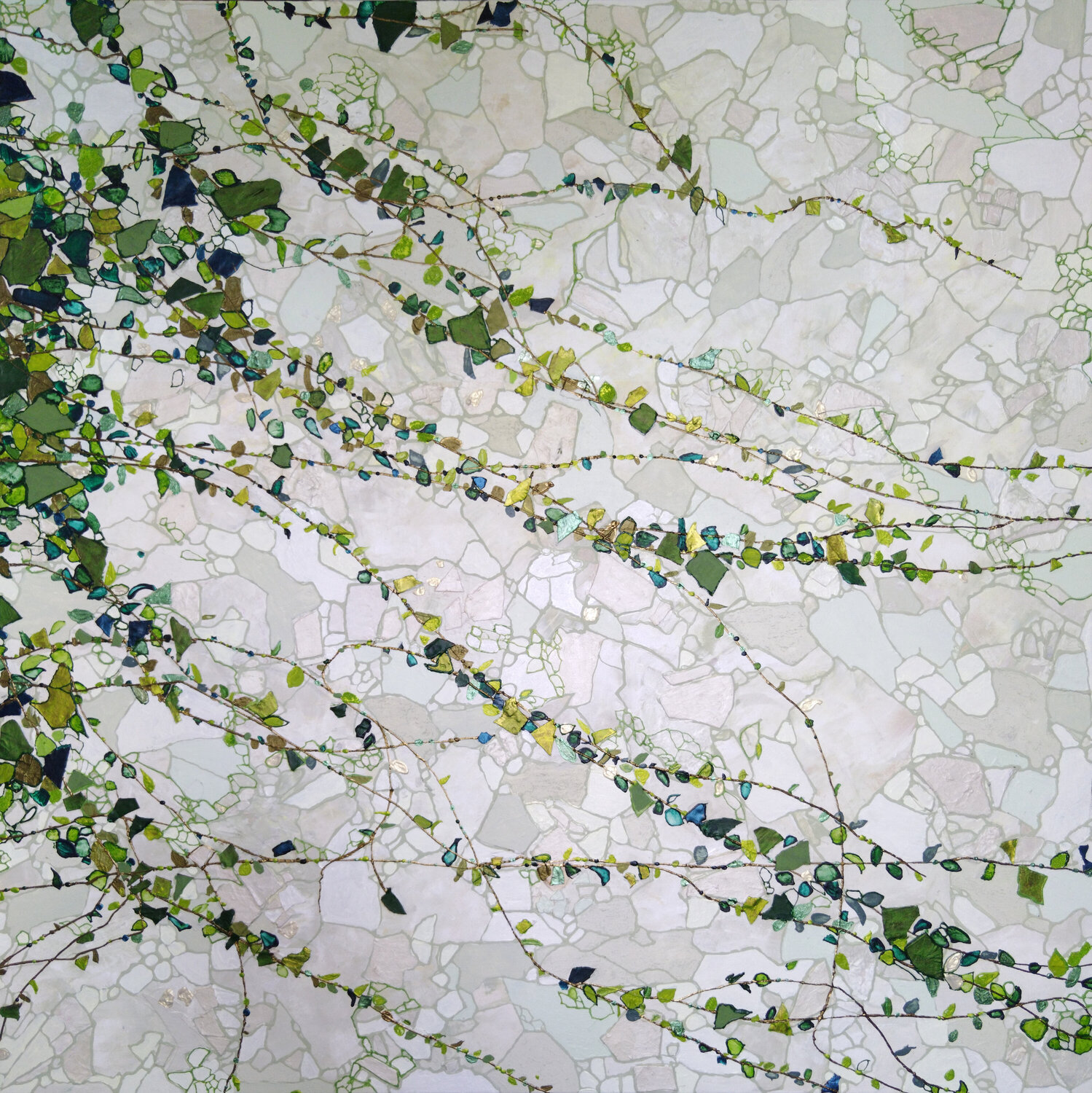 Entre les lianes Sophie Cantou Original painting for sale