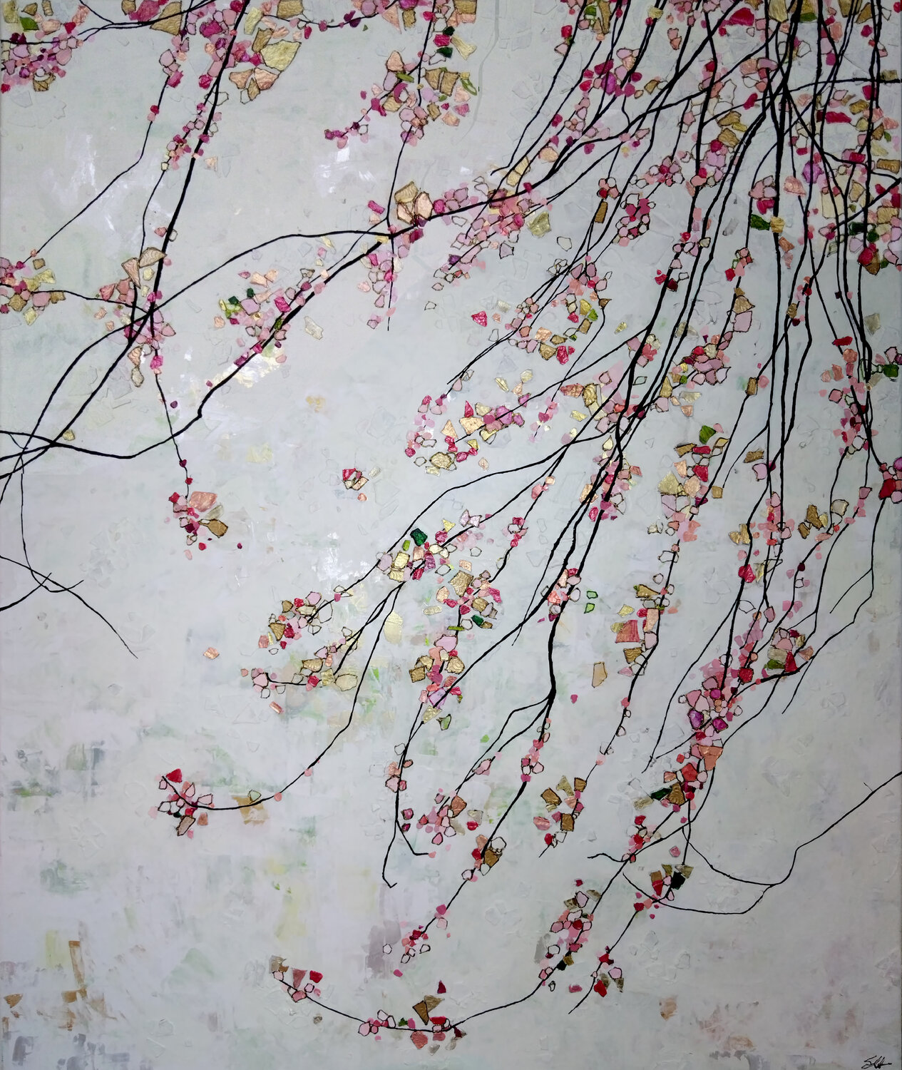L'instant suspendu Sophie Cantou Original painting for sale