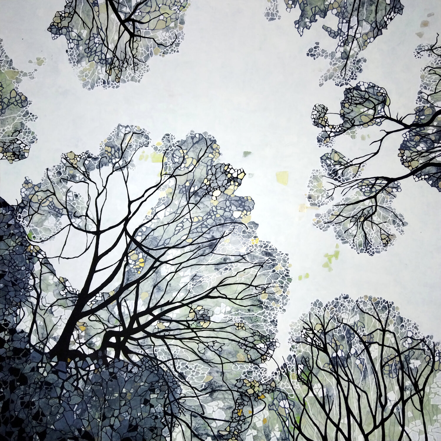 Forêt corallienne Sophie Cantou Original painting for sale