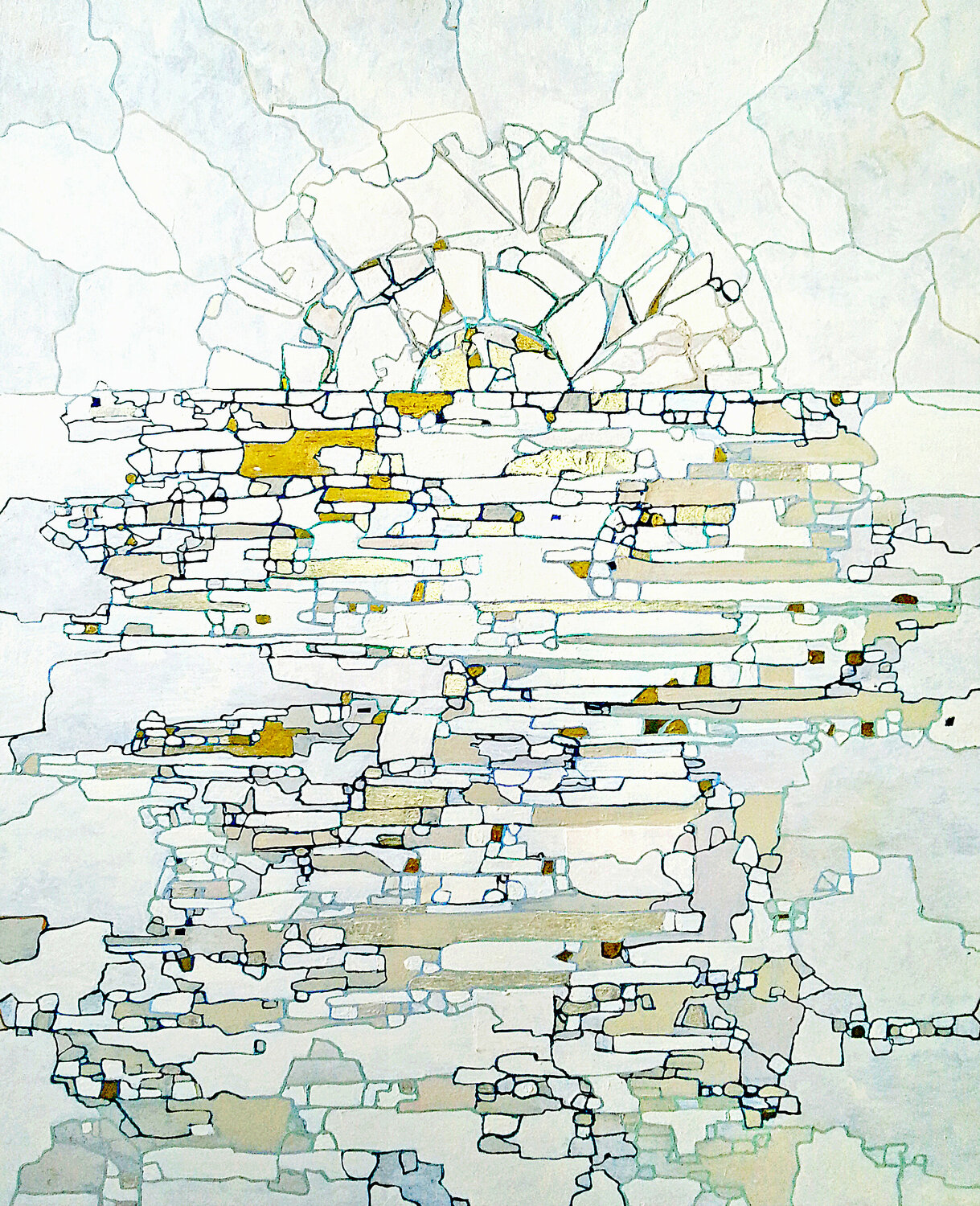 Un autre monde Sophie Cantou Original painting for sale
