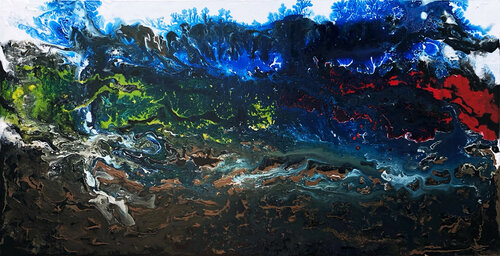 Cuốn theo chiều gió by Tứ Bảo Hoàng Lâm, Painting for Sale on Select