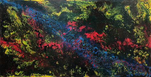 Khi thu qua thềm by Tứ Bảo Hoàng Lâm, Painting for Sale on Select