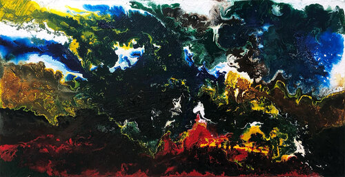 Thu quyến rũ by Tứ Bảo Hoàng Lâm, Painting for Sale on Select