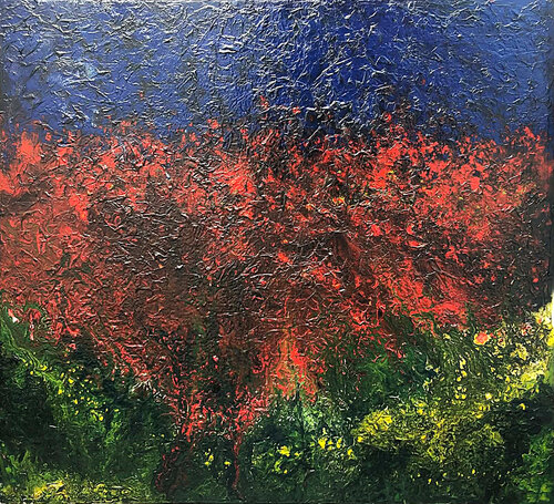 Giáng sinh an lành by Tứ Bảo Hoàng Lâm, Painting for Sale on Select