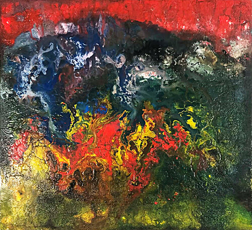 Vũ khúc mùa xuân by Tứ Bảo Hoàng Lâm, Painting for Sale on Select
