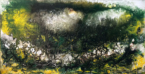 Lời thì thầm mùa xuân by Tứ Bảo Hoàng Lâm, Painting for Sale on Select