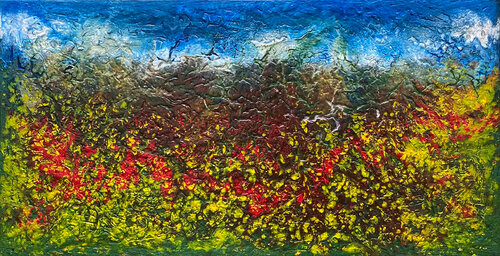 Dịu dàng sắc xuân by Tứ Bảo Hoàng Lâm, Painting for Sale on Select