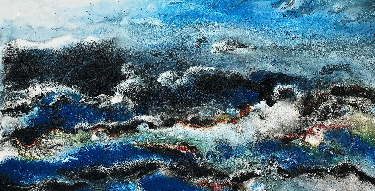 Chiều đông Tứ Bảo Hoàng Lâm Original painting for sale