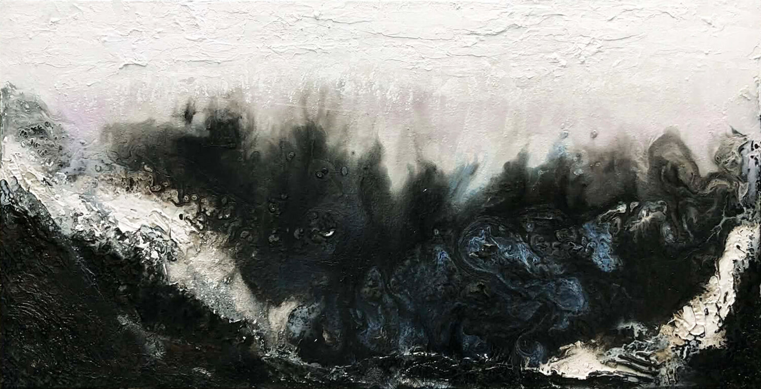 Gió đầu đông Tứ Bảo Hoàng Lâm Original painting for sale