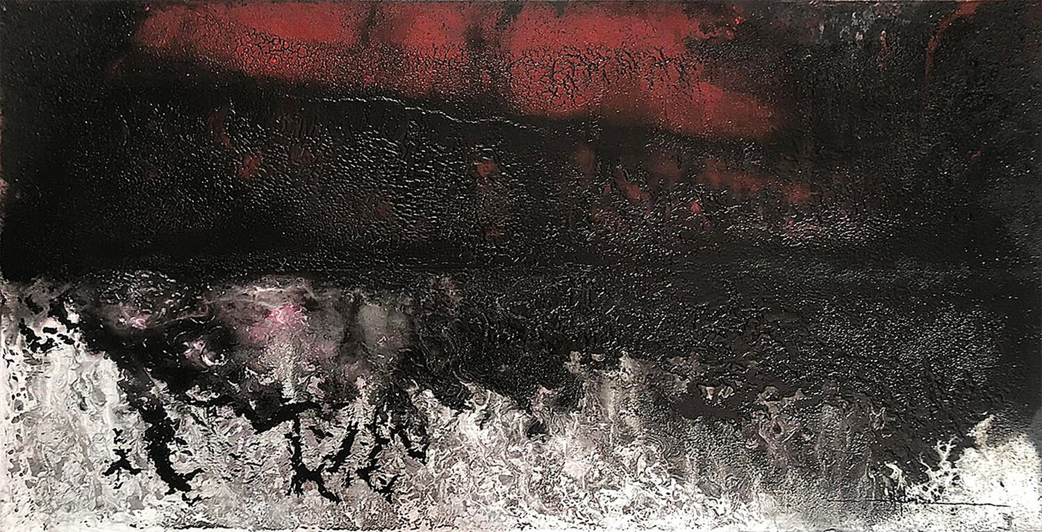 Đêm hè lặng lẻ Tứ Bảo Hoàng Lâm Original painting for sale