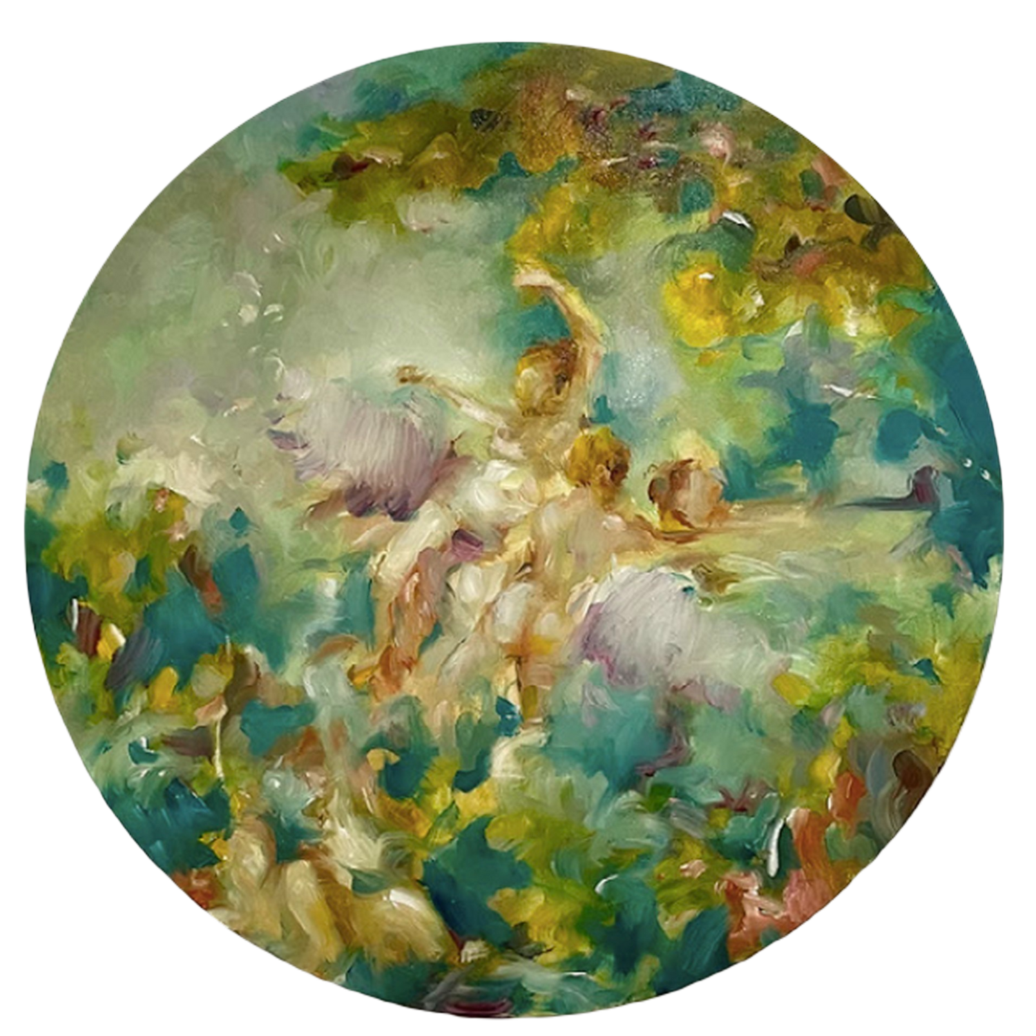 Joyful Diletta Innocenti Fagni Original painting for sale