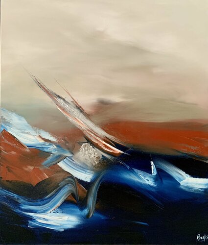 Sand dune by Sumali Piyatissa, Painting for Sale on Select