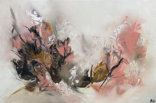 Whispers in bloom by Sumali Piyatissa, Painting for Sale on Select