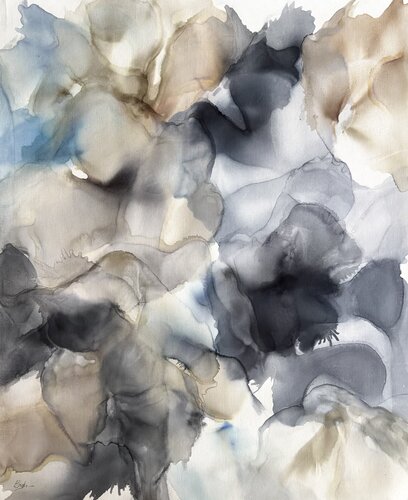 Between forms by Sumali Piyatissa, Painting for Sale on Select