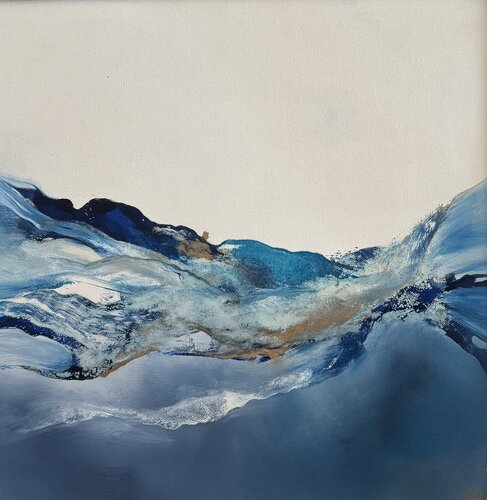 Between Waves I von Sumali Piyatissa, Malerei kaufen auf Select