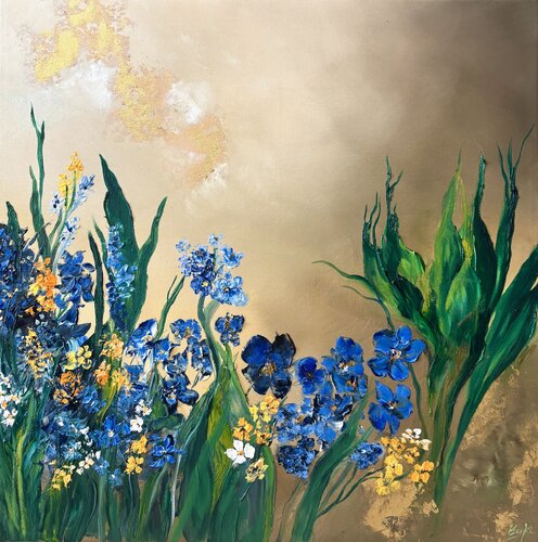 A Floral memory by Sumali Piyatissa, Painting for Sale on Select