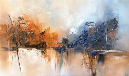 The Turning by Sumali Piyatissa, Painting for Sale on Select