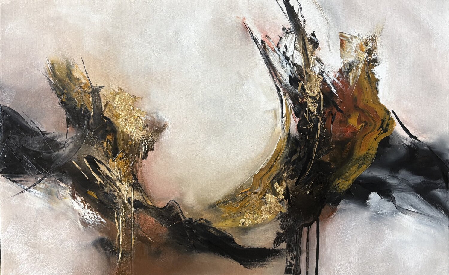 Lumina Rising Sumali Piyatissa Original painting for sale