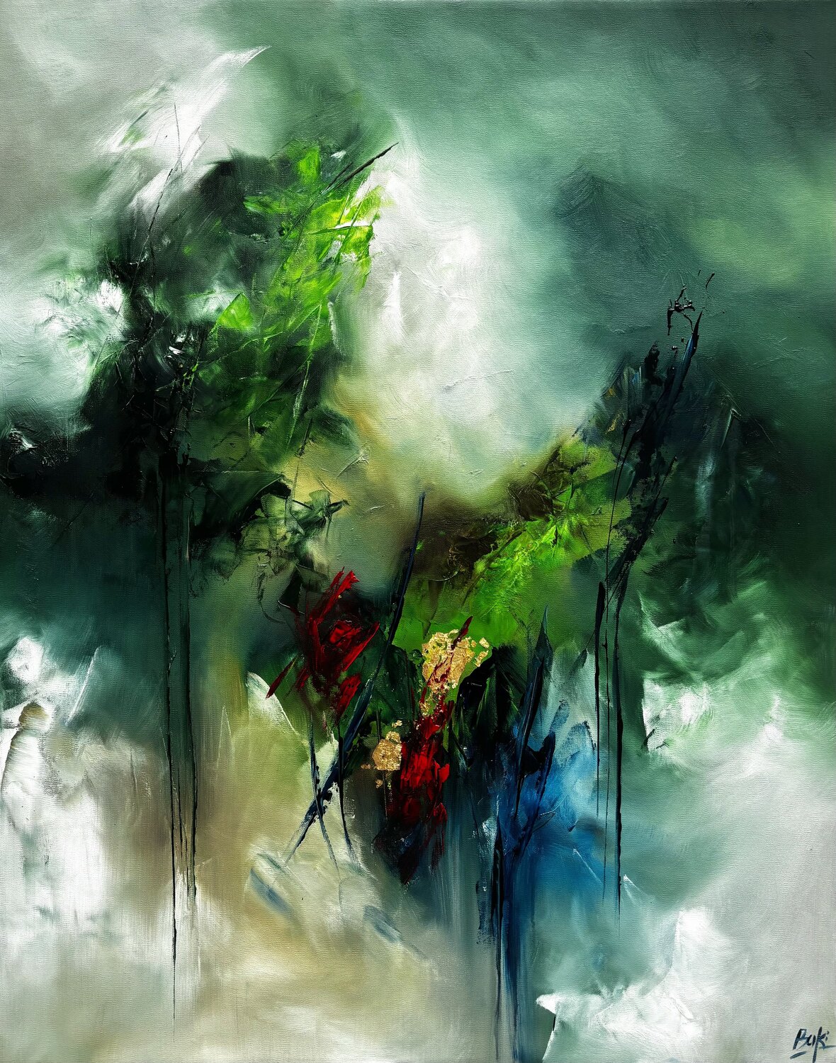 Renewal Sumali Piyatissa Original painting for sale