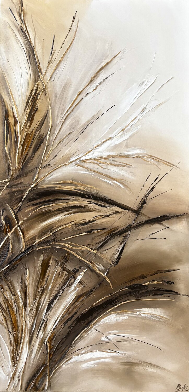 Whispering Twigs Sumali Piyatissa Original painting for sale