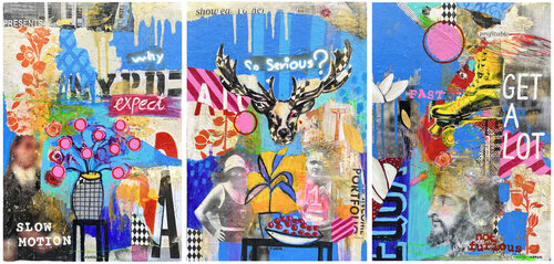 Expect a lot, get a lot by María Burgaz, Painting for Sale on Select