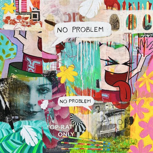 No problem by María Burgaz, Painting for Sale on Select