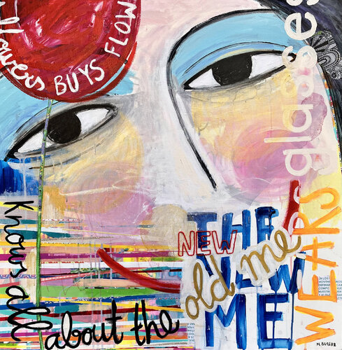 The new me by María Burgaz, Painting for Sale on Select
