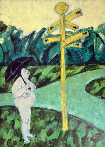 Destinos by María Burgaz, Painting for Sale on Select