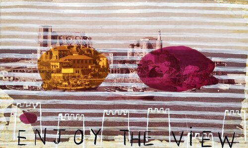Enjoy the view by María Burgaz, Painting for Sale on Select