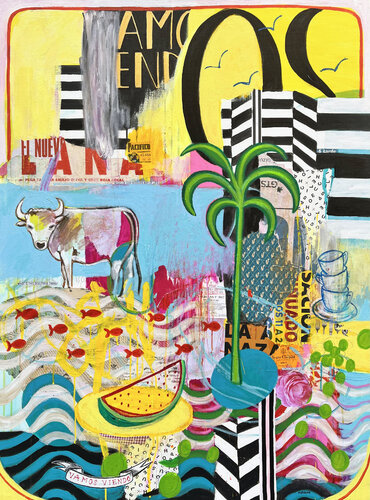 Vamos viendo by María Burgaz, Painting for Sale on Select