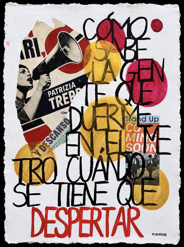 Descansar by María Burgaz, Painting for Sale on Select