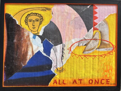 All at once von María Burgaz, Malerei kaufen auf Select