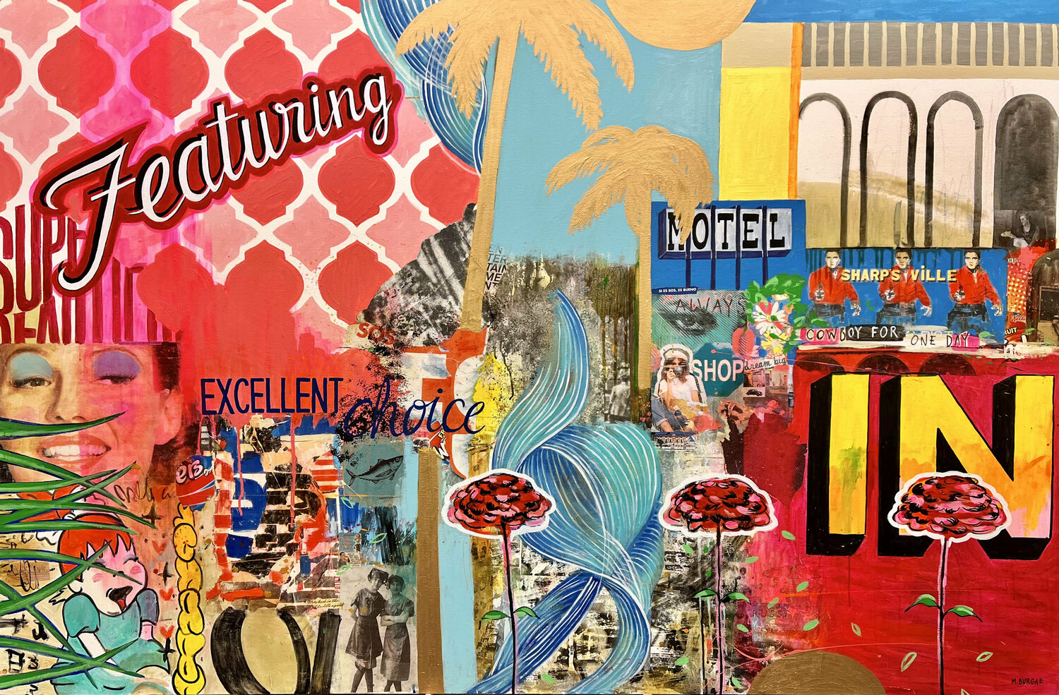 Excellent choice María Burgaz Original painting for sale