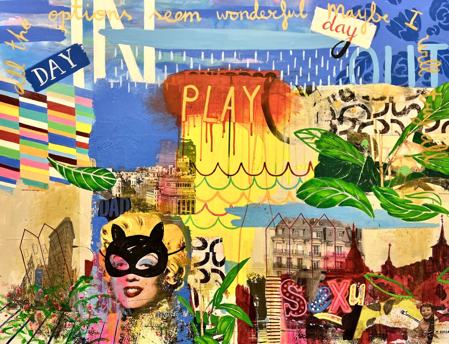 Day in, Day out María Burgaz Original painting for sale