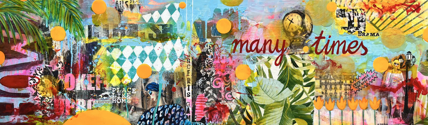 How many times María Burgaz Original painting for sale
